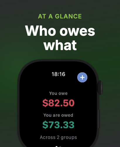 Apple Watch balance glance
